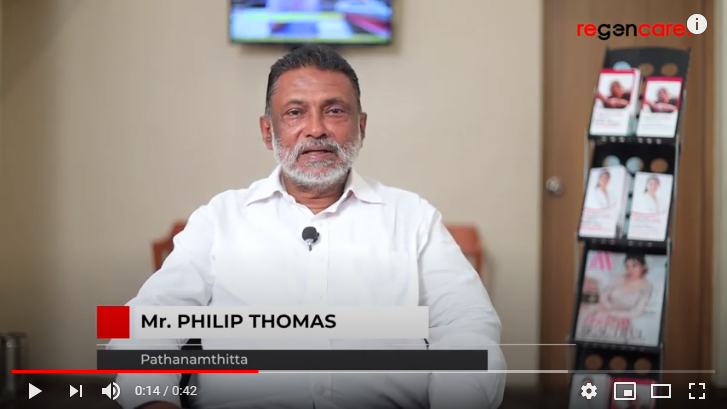 Testimonial of Philip Thomas at regencare